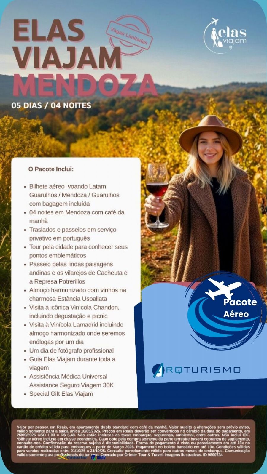 ELAS VIAJAM MENDOZA